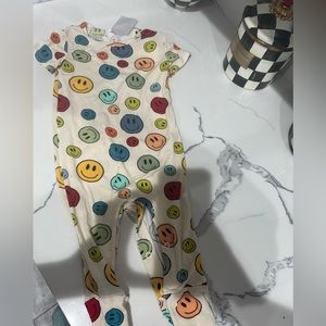 Posh Peanut Smiley Romper